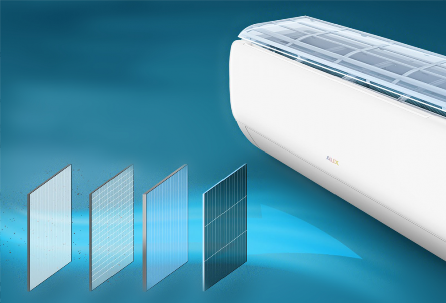 AUX Q-Smart Premium Grey air conditioner